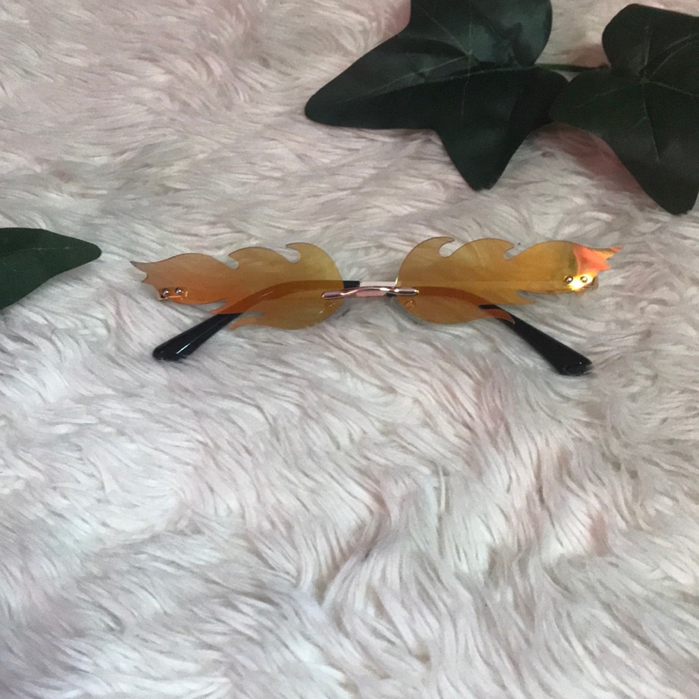 Transparent SHEIN Flame Glasses